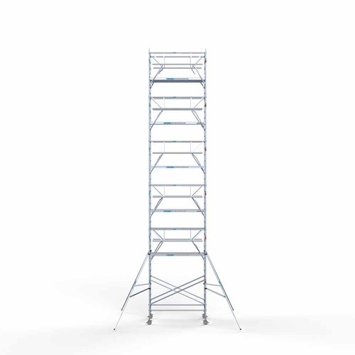 Euroscaffold Rolsteiger Professional 135 x 250 x 13,2m werkhoogte incl. dubbele voorloopleuning