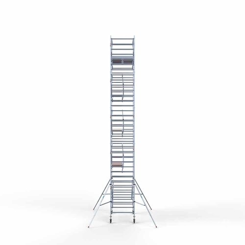 Euroscaffold Rolsteiger Professional 135x250 11,2m werkhoogte dubbele voorloopleuning