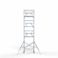 Euroscaffold Rolsteiger Professional 135 x 190 x 9,2m werkhoogte incl. dubbele voorloopleuning
