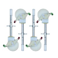 Euroscaffold Rolsteiger Professional 135 x 190 x 9,2m werkhoogte incl. dubbele voorloopleuning