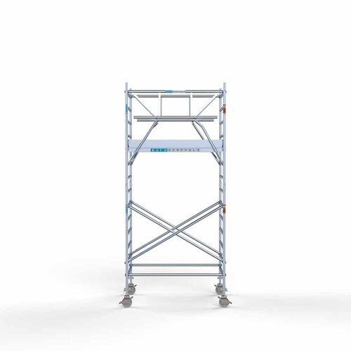 Euroscaffold Rolsteiger Professional 135 x 190 x 5,2m werkhoogte incl. dubbele voorloopleuning