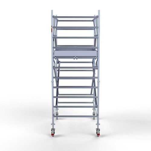 Euroscaffold Rolsteiger Professional 135 x 190 x 4,2m werkhoogte incl. dubbele voorloopleuning