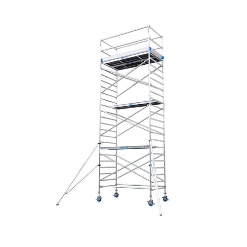 Euroscaffold Aanhanger + rolsteiger 135x190x8,2m werkhoogte