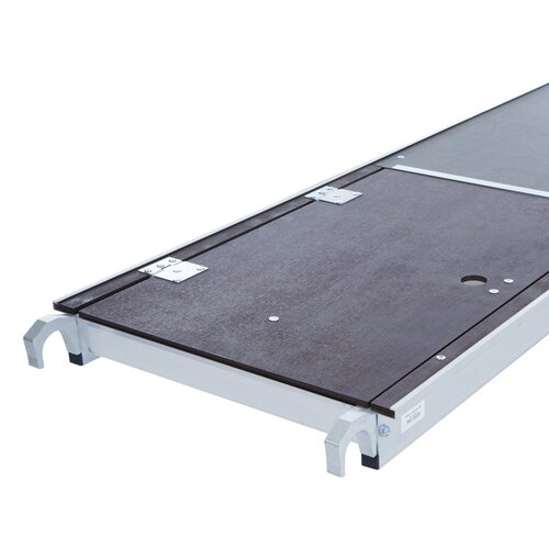 Euroscaffold Aanhanger + Euro rolsteiger 135x250x6,2m werkhoogte
