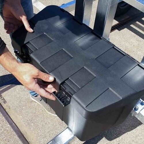 Euroscaffold Gereedschapskist voor steigeraanhanger