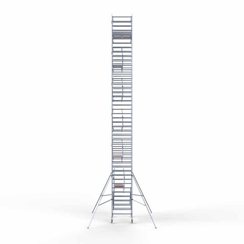 Euroscaffold Rolsteiger Professional 135 x 190 x 14,2m incl. lichtgewicht platform + dubbele voorloopleuning