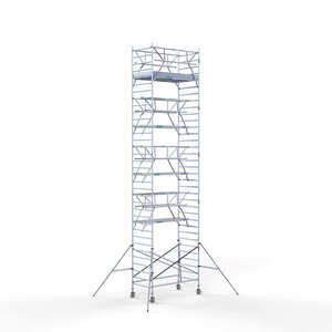 Euroscaffold Rolsteiger Professional 135 x 250 x 11,2m incl. lichtgewicht platform + dubbele voorloopleuning Euroscaffold Rolsteiger Professional 135 x 250 x 11,2m incl. lichtgewicht platform + dubbele voorloopleuning