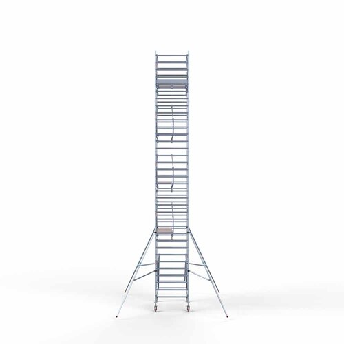 Euroscaffold Rolsteiger Professional 135 x 190 x 11,2m incl. lichtgewicht platform + dubbele voorloopleuning