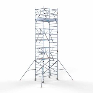 Rolsteiger Professional 135x190 8,2m werkhoogte carbon vloer dubbele voorloopleuning