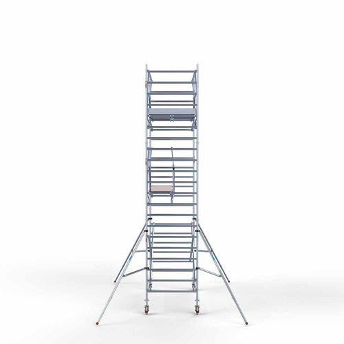 Euroscaffold Rolsteiger Professional 135 x 305 x 7,2m incl. lichtgewicht platform + dubbele voorloopleuning