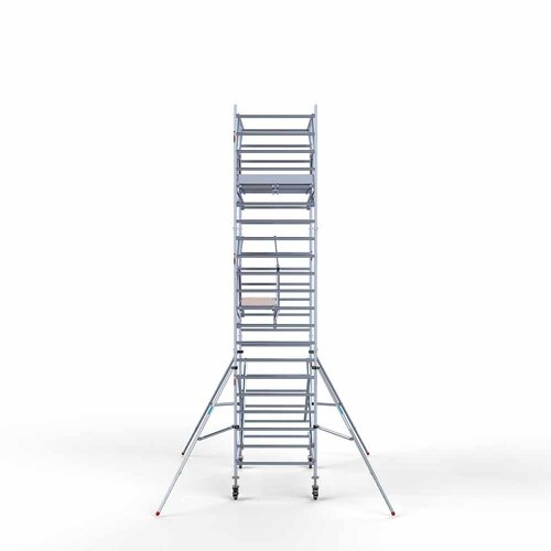 Euroscaffold Rolsteiger Professional 135 x 250 x 7,2m incl. lichtgewicht platform + dubbele voorloopleuning