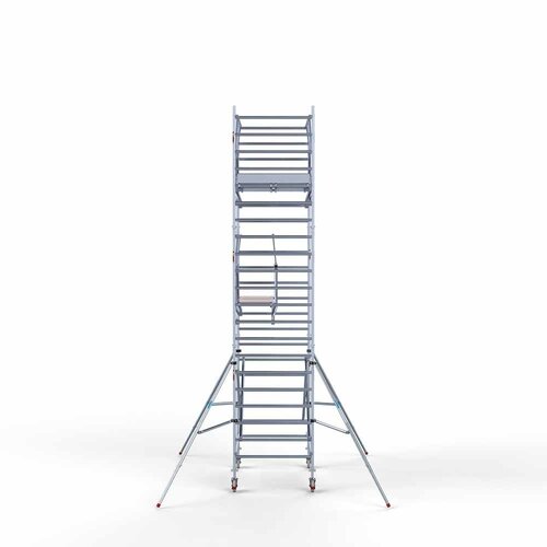 Euroscaffold Rolsteiger Professional 135 x 190 x 7,2m incl. lichtgewicht platform + dubbele voorloopleuning