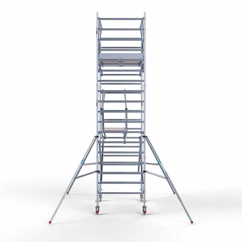 Euroscaffold Rolsteiger Professional 135 x 190 x 6,2m incl. lichtgewicht platform + dubbele voorloopleuning