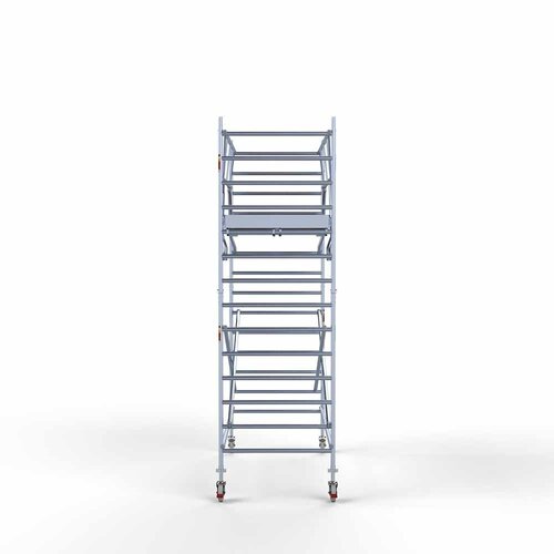 Euroscaffold Rolsteiger Professional 135 x 305 x 5,2m incl. lichtgewicht platform + dubbele voorloopleuning