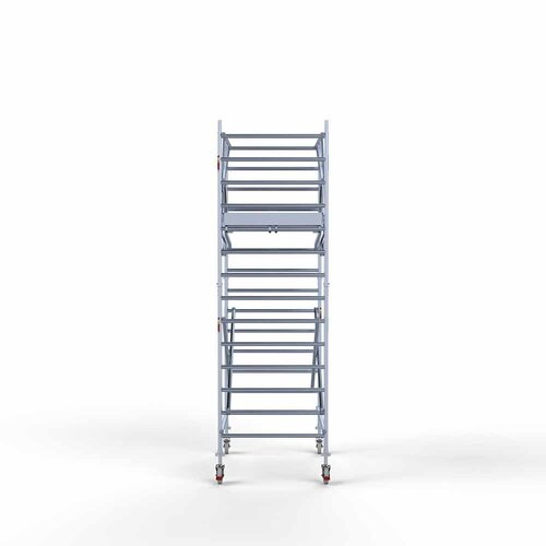 Euroscaffold Rolsteiger Professional 135 x 190 x 5,2m incl. lichtgewicht platform + dubbele voorloopleuning