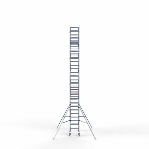 Euroscaffold Rolsteiger Professional 75 x 190 x 9,2m incl. lichtgewicht platform + dubbele voorloopleuning