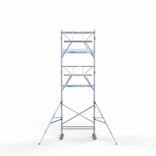 Euroscaffold Rolsteiger Professional 75 x 190 x 7,2m incl. lichtgewicht platform + dubbele voorloopleuning