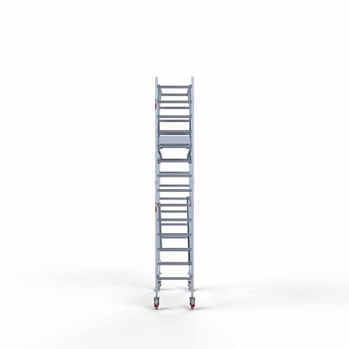 Euroscaffold Rolsteiger Professional 75 x 190 x 5,2m incl. lichtgewicht platform + dubbele voorloopleuning