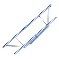 Euroscaffold Rolsteiger Professional 135 x 190 x 10,2m werkhoogte incl. lichtgewicht platform + enkele voorloopleuning