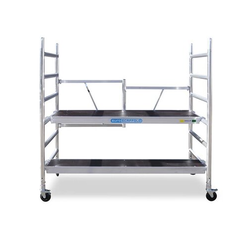 Euroscaffold Kamersteiger 90 cm breed, incl extra 30 cm breed platform