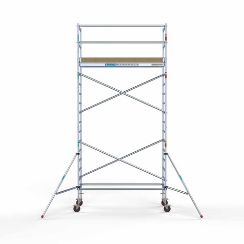 Euroscaffold Basis rolsteiger 90 x 250 x 6,2m werkhoogte