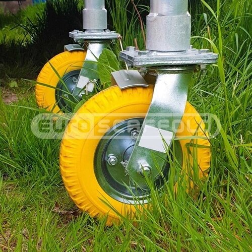 Euroscaffold Tuinsteiger Wielen - Set 4 Stuks