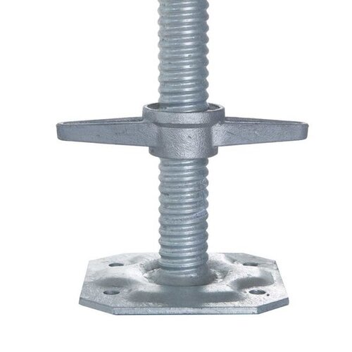 Euroscaffold Euroscaffold Voetplaat met stalen spindel 60 cm