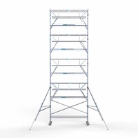 Euroscaffold Rolsteiger Professional 75 x 305 x 10,2m werkhoogte incl. dubbele voorloopleuning