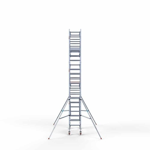 Euroscaffold Rolsteiger Professional 75 x 190 x 7,2m werkhoogte incl. dubbele voorloopleuning