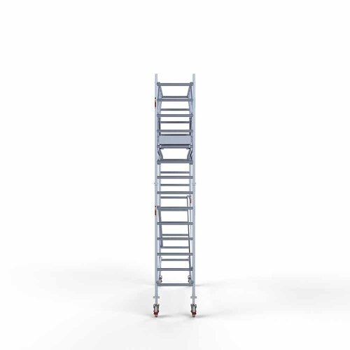 Euroscaffold Rolsteiger Professional 75 x 305 x 5,2m werkhoogte incl. dubbele voorloopleuning