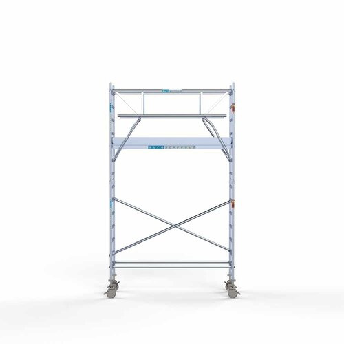 Euroscaffold Rolsteiger Professional 75 x 250 x 5,2m werkhoogte incl. dubbele voorloopleuning