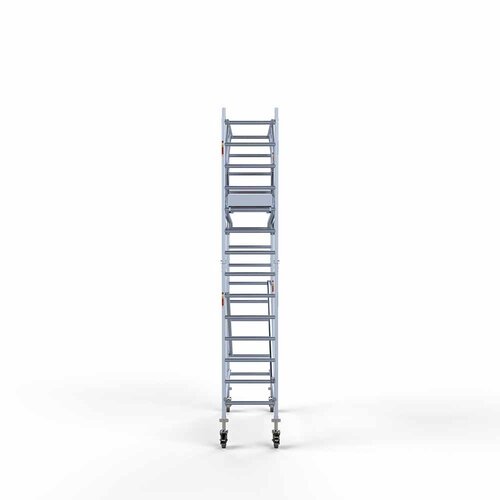 Euroscaffold Rolsteiger Professional 75 x 250 x 5,2m werkhoogte incl. dubbele voorloopleuning