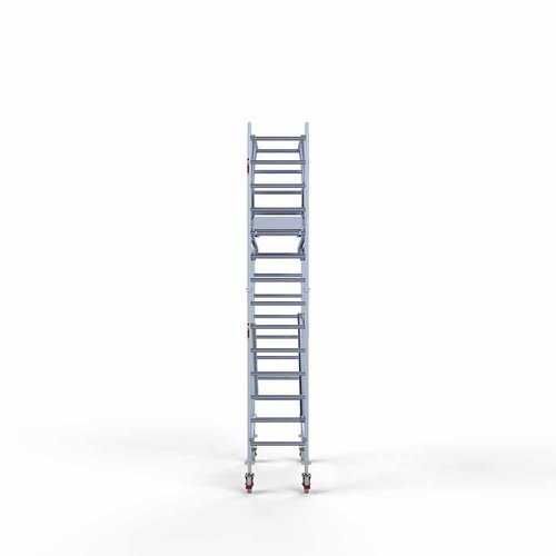 Euroscaffold Rolsteiger Professional 75 x 190 x 5,2m werkhoogte incl. dubbele voorloopleuning