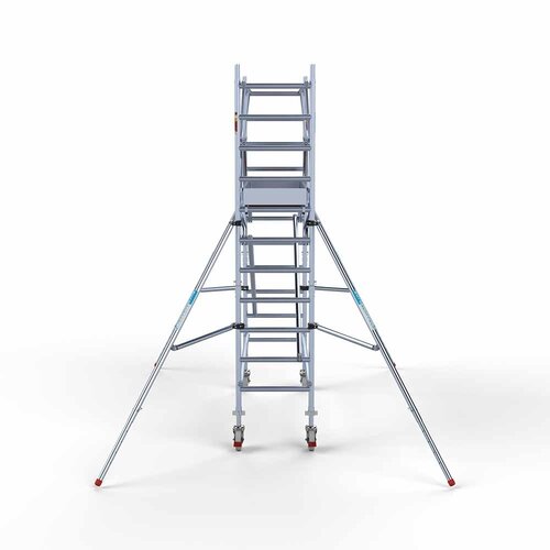 Euroscaffold Rolsteiger Professional 75 x 250 x 4,2m werkhoogte + dubbele voorloopleuning