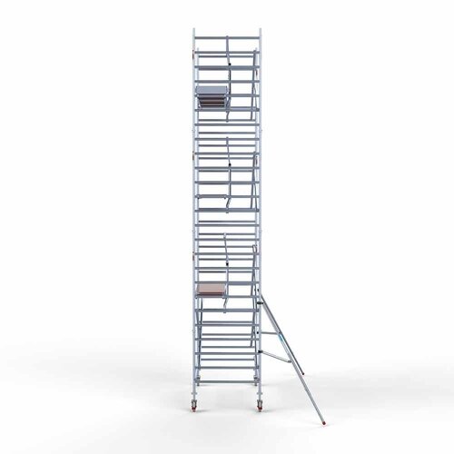 Euroscaffold Rolsteiger Professional 135 x 250 x 8,2m werkhoogte + enkele voorloopleuning