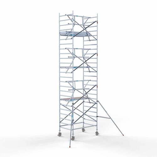 Euroscaffold Rolsteiger Professional 135 x 190 x 8,2m werkhoogte + enkele voorloopleuning