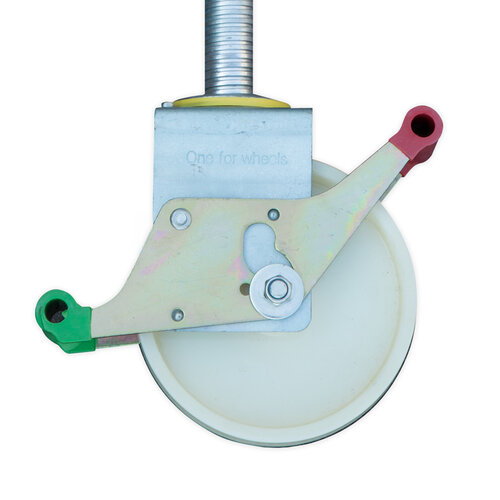 Euroscaffold Rolsteiger Professional 75 x 250 x 6,2m werkhoogte + enkele voorloopleuning