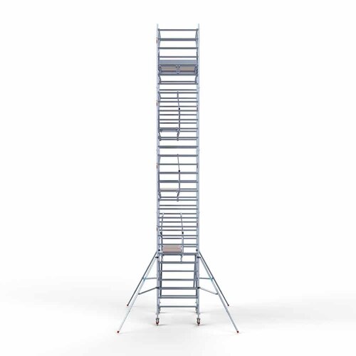 Euroscaffold Rolsteiger Voorloopleuning Dubbel 135 x 190 x 10,2 meter werkhoogte