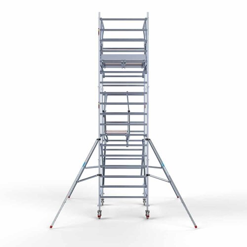 Euroscaffold Rolsteiger Professional 135 x 190 x 6,2m werkhoogte incl. dubbele voorloopleuning