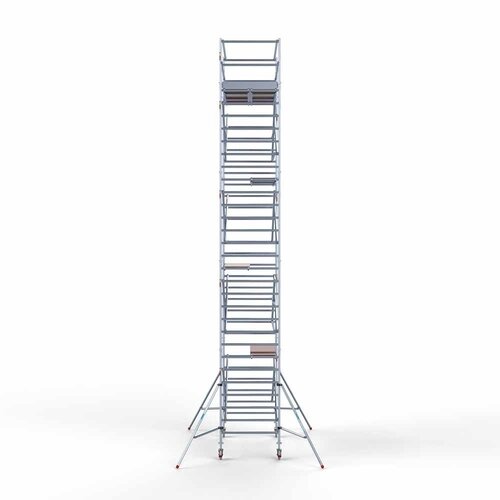 Euroscaffold MEGA DEAL! Steigeraanhanger + Rolsteiger 135 x 250 x 10,2 meter werkhoogte