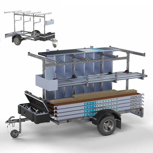 Euroscaffold Steigeraanhanger 3,05 meter