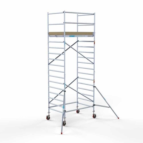 Euroscaffold Basis rolsteiger 135 x 190 x 6,2m werkhoogte