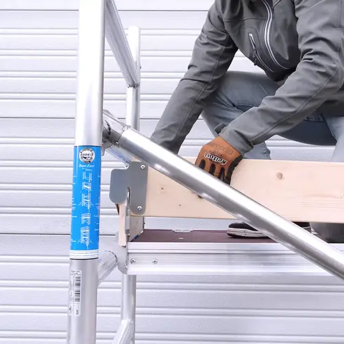 Alumexx Rolsteiger Alumexx Basic 75 x 190  x 4.20m werkhoogte met carbon platformen