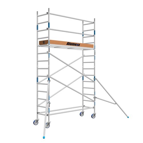 Alumexx Rolsteiger Alumexx Basic 75 x 190  x 5.20m werkhoogte met carbon platformen