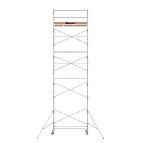Alumexx Rolsteiger Alumexx Basic 75 x 190  x 10.20m werkhoogte met carbon platformen