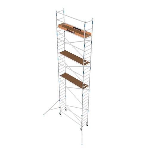 Alumexx Rolsteiger Alumexx Basic 75 x 250  x 10.20m werkhoogte met carbon platformen