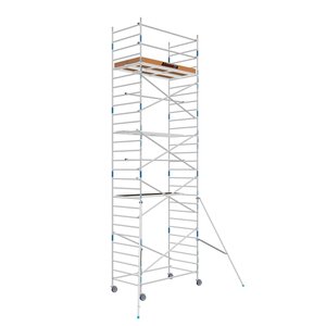 Alumexx Rolsteiger Alumexx Basic 90 x 190 x 9.20m werkhoogte met carbon platformen Alumexx Rolsteiger Alumexx Basic 90 x 190 x 9.20m werkhoogte met carbon platformen