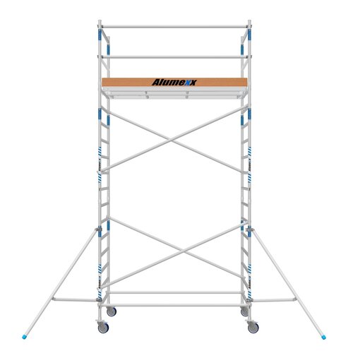Alumexx Rolsteiger Alumexx Basic 135 x 250 x 6.20m werkhoogte met carbon platformen