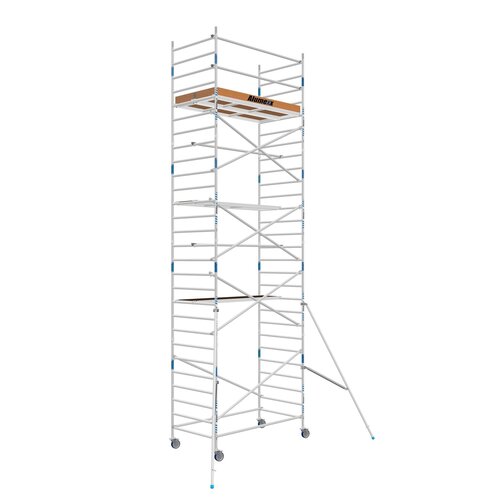 Alumexx Rolsteiger Alumexx Basic 135 x 250 x 9.20m werkhoogte met carbon platformen