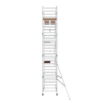 Alumexx Rolsteiger Alumexx Basic 135 x 250 x 9.20m werkhoogte met carbon platformen